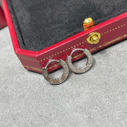 [ElanLuxe Jewelry]LOVE MINI EARRINGS