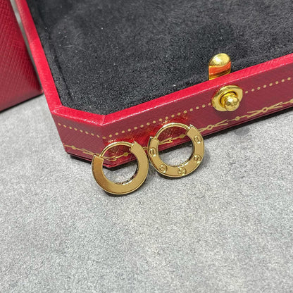 [ElanLuxe Jewelry]LOVE MINI EARRINGS