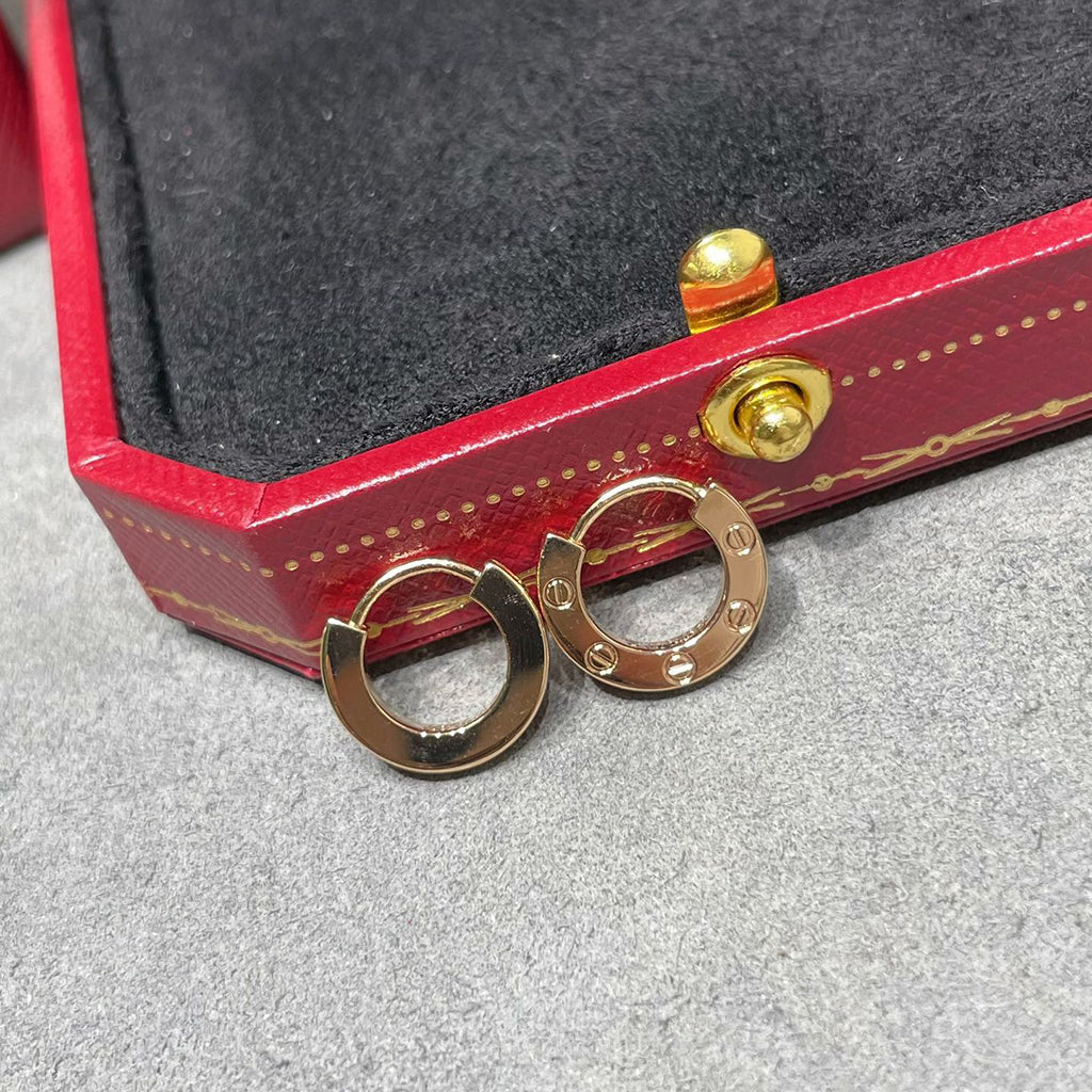 [ElanLuxe Jewelry]LOVE MINI EARRINGS