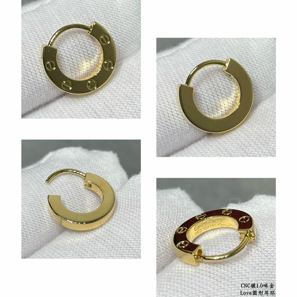 [ElanLuxe Jewelry]LOVE MINI EARRINGS
