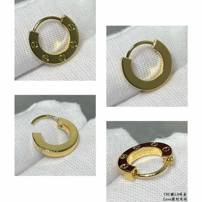 [ElanLuxe Jewelry]LOVE MINI EARRINGS
