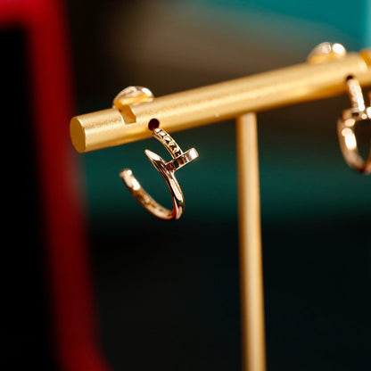 [ElanLuxe Jewelry]JUSTE NO DIAMOND SMALL EARRINGS