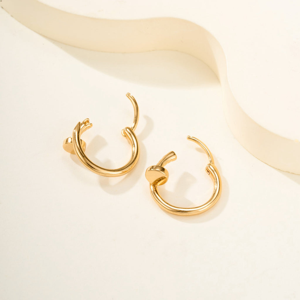 [ElanLuxe Jewelry]JUSTE NO DIAMOND MINI EARRINGS