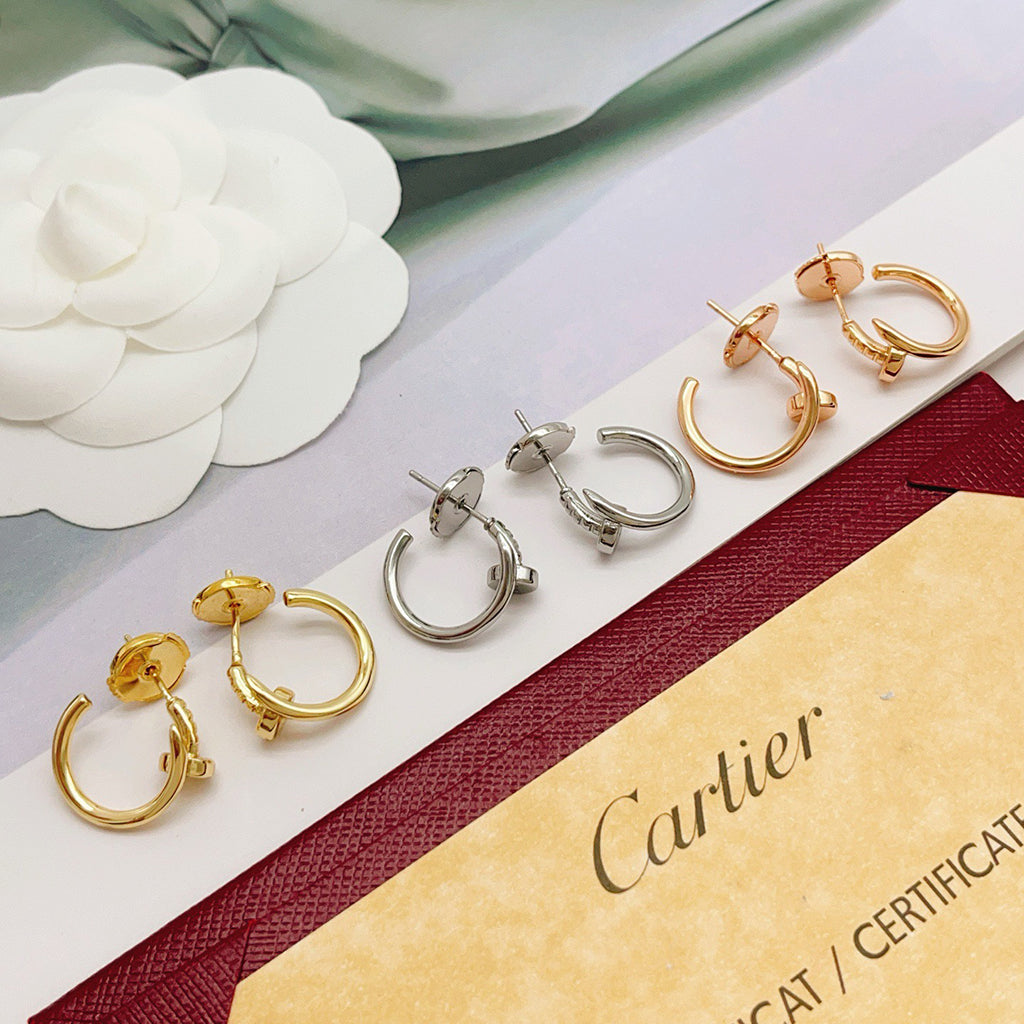 [ElanLuxe Jewelry]JUSTE NO DIAMOND MINI EARRINGS