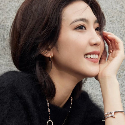 [ElanLuxe Jewelry]JUSTE NO DIAMOND MINI EARRINGS