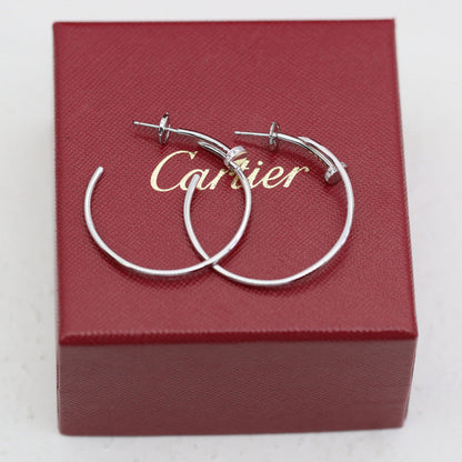 [ElanLuxe Jewelry]JUSTE HALF DIAMOND LARGE EARRINGS