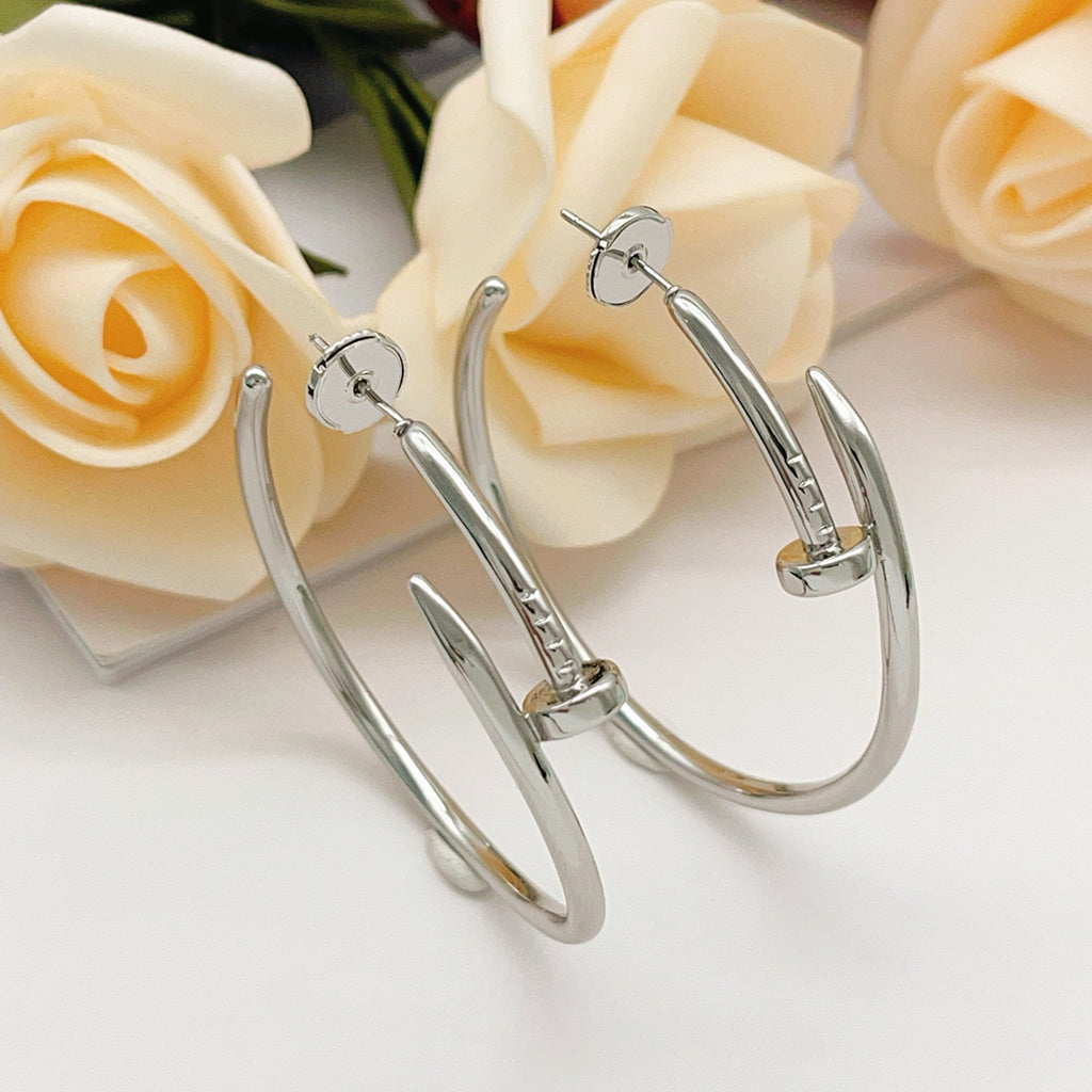 [ElanLuxe Jewelry]JUSTE NO DIAMOND LARGE EARRINGS