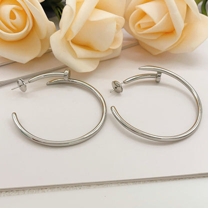 [ElanLuxe Jewelry]JUSTE NO DIAMOND LARGE EARRINGS