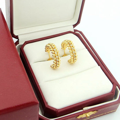 [ElanLuxe Jewelry]CLASH FULL DIAMOND MEDIUM EARRINGS