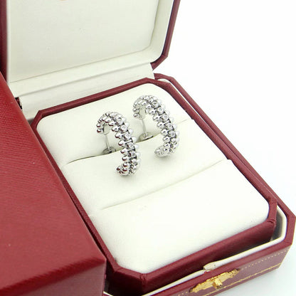 [ElanLuxe Jewelry]CLASH FULL DIAMOND MEDIUM EARRINGS