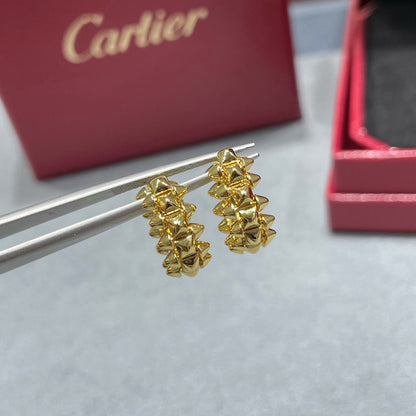 [ElanLuxe Jewelry]CLASH MINI HOOP EARRINGS