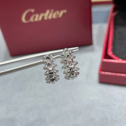 [ElanLuxe Jewelry]CLASH MINI HOOP EARRINGS
