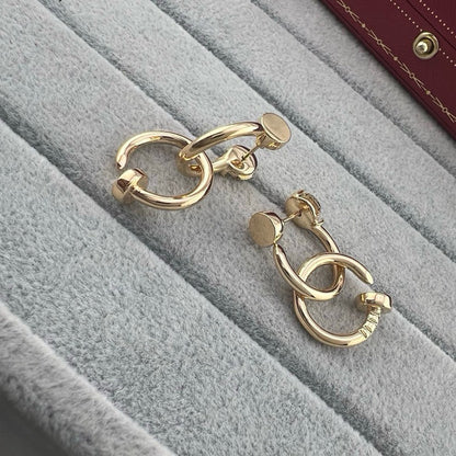 [ElanLuxe Jewelry]JUSTE NO DIAMOND DOUBLE EARRINGS