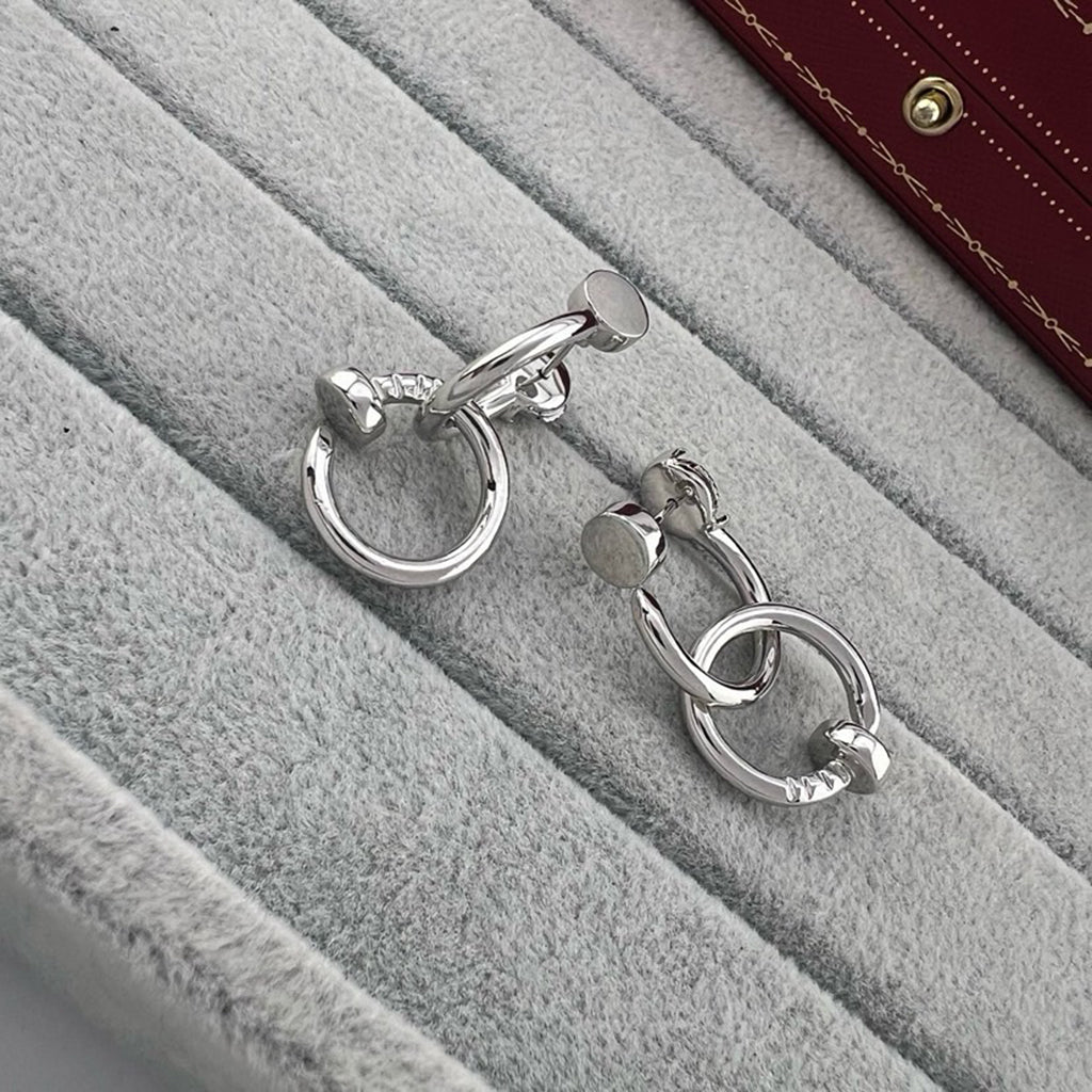 [ElanLuxe Jewelry]JUSTE NO DIAMOND DOUBLE EARRINGS