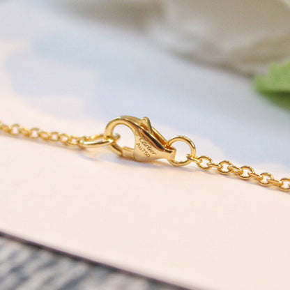 [ElanLuxe Jewelry]LOVE DOUBLE RING NECKLACE