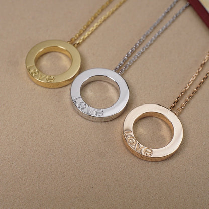 [ElanLuxe Jewelry]LOVE NECKLACE 16MM