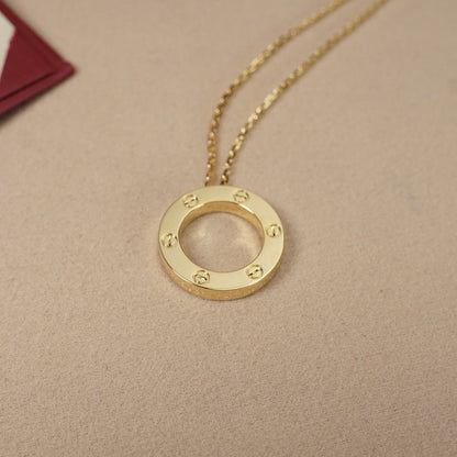 [ElanLuxe Jewelry]LOVE NECKLACE 16MM