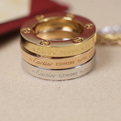 [ElanLuxe Jewelry]LOVE NECKLACE 16MM