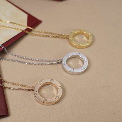 [ElanLuxe Jewelry]LOVE NECKLACE 16MM