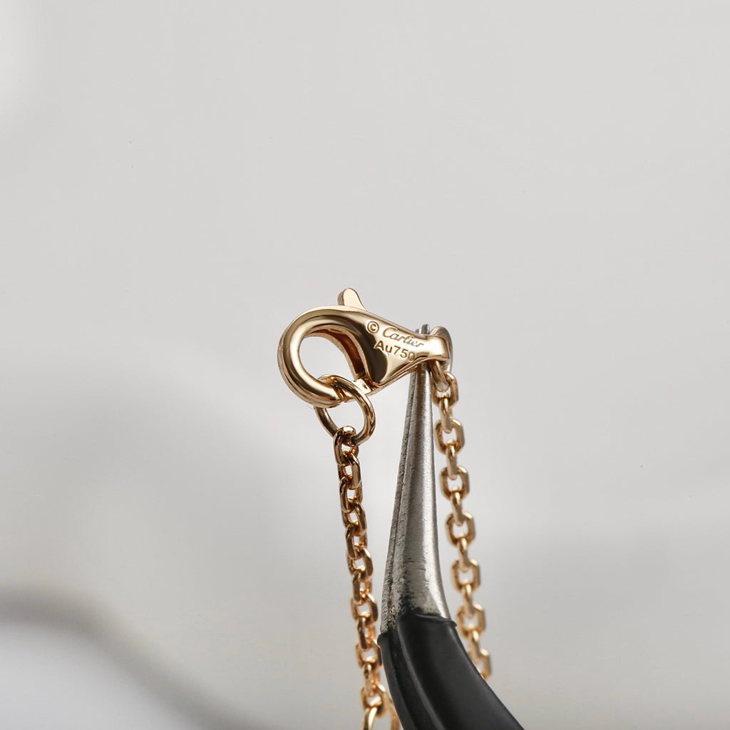 [ElanLuxe Jewelry]JUSTE NECKLACE FULL DIAMOND