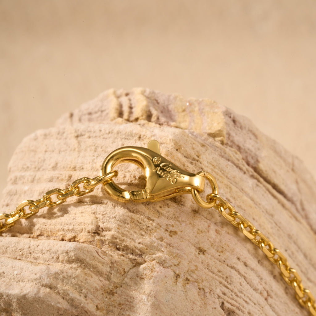 [ElanLuxe Jewelry]JUSTE NECKLACE HALF DIAMOND