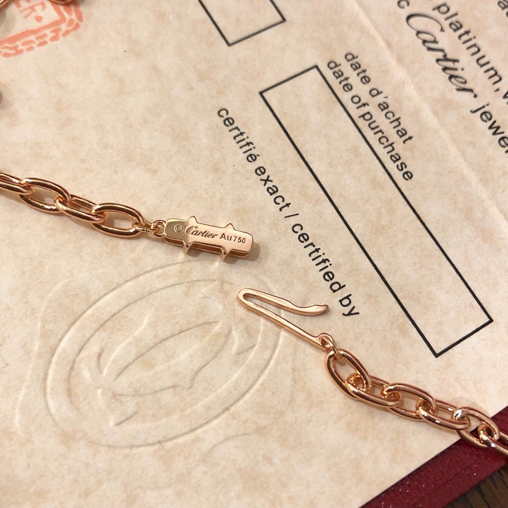 [ElanLuxe Jewelry]JUSTE NECKLACE FULL DIAMONDS