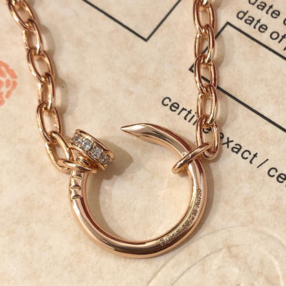 [ElanLuxe Jewelry]JUSTE NECKLACE FULL DIAMONDS