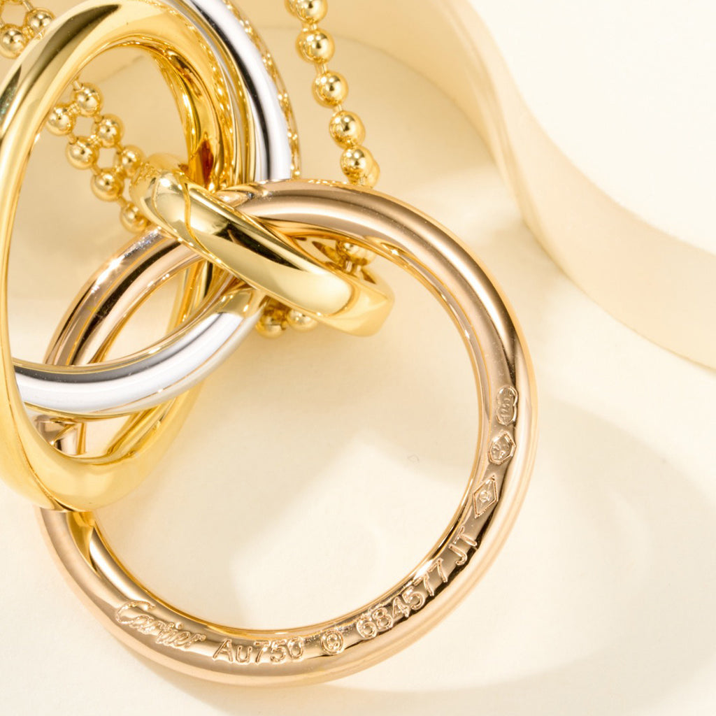 [ElanLuxe Jewelry]TRINITY LARGE NECKLACE