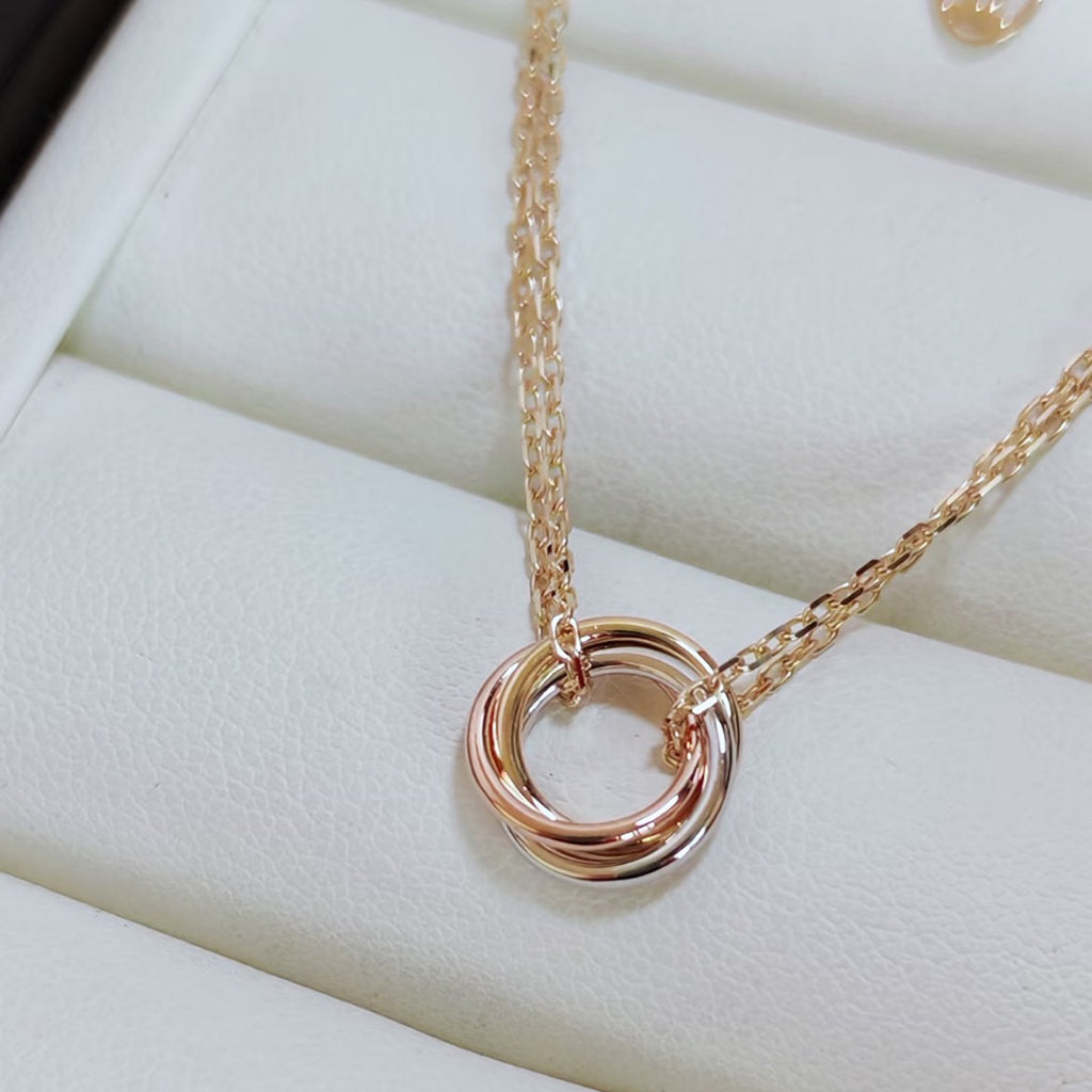 [ElanLuxe Jewelry]TRINITY MINI NECKLACE