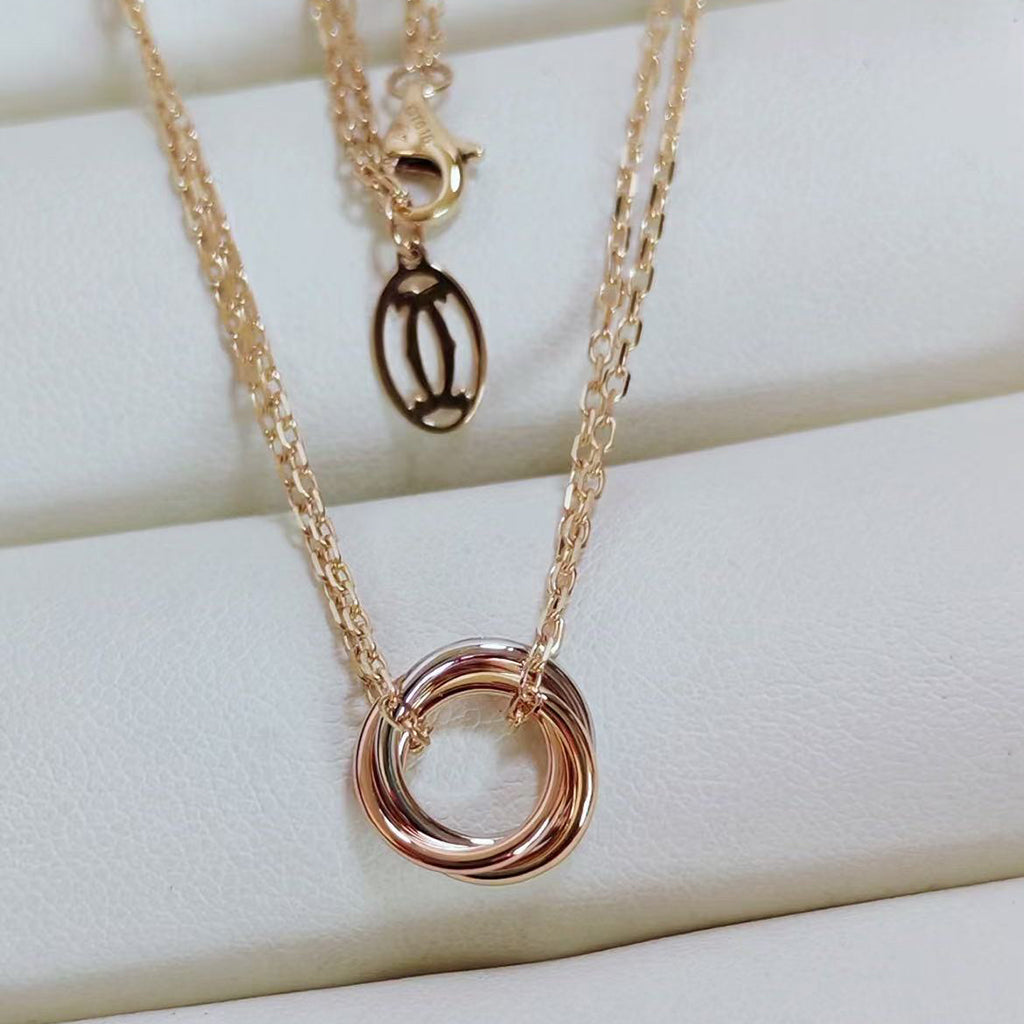 [ElanLuxe Jewelry]TRINITY MINI NECKLACE