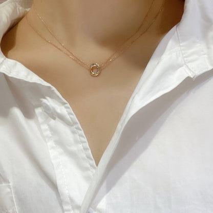 [ElanLuxe Jewelry]TRINITY MINI NECKLACE