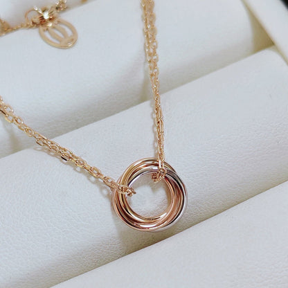[ElanLuxe Jewelry]TRINITY MINI NECKLACE
