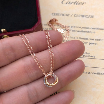 [ElanLuxe Jewelry]TRINITY MINI NECKLACE
