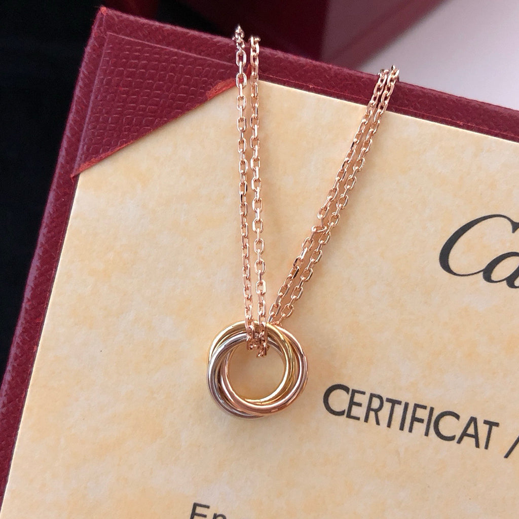 [ElanLuxe Jewelry]TRINITY MINI NECKLACE