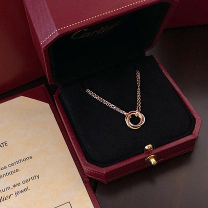 [ElanLuxe Jewelry]TRINITY MINI NECKLACE
