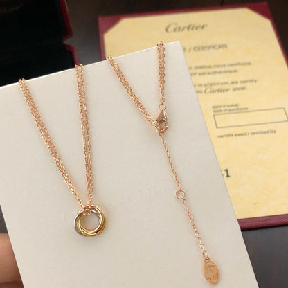 [ElanLuxe Jewelry]TRINITY MINI NECKLACE