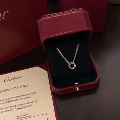 [ElanLuxe Jewelry]TRINITY MINI NECKLACE