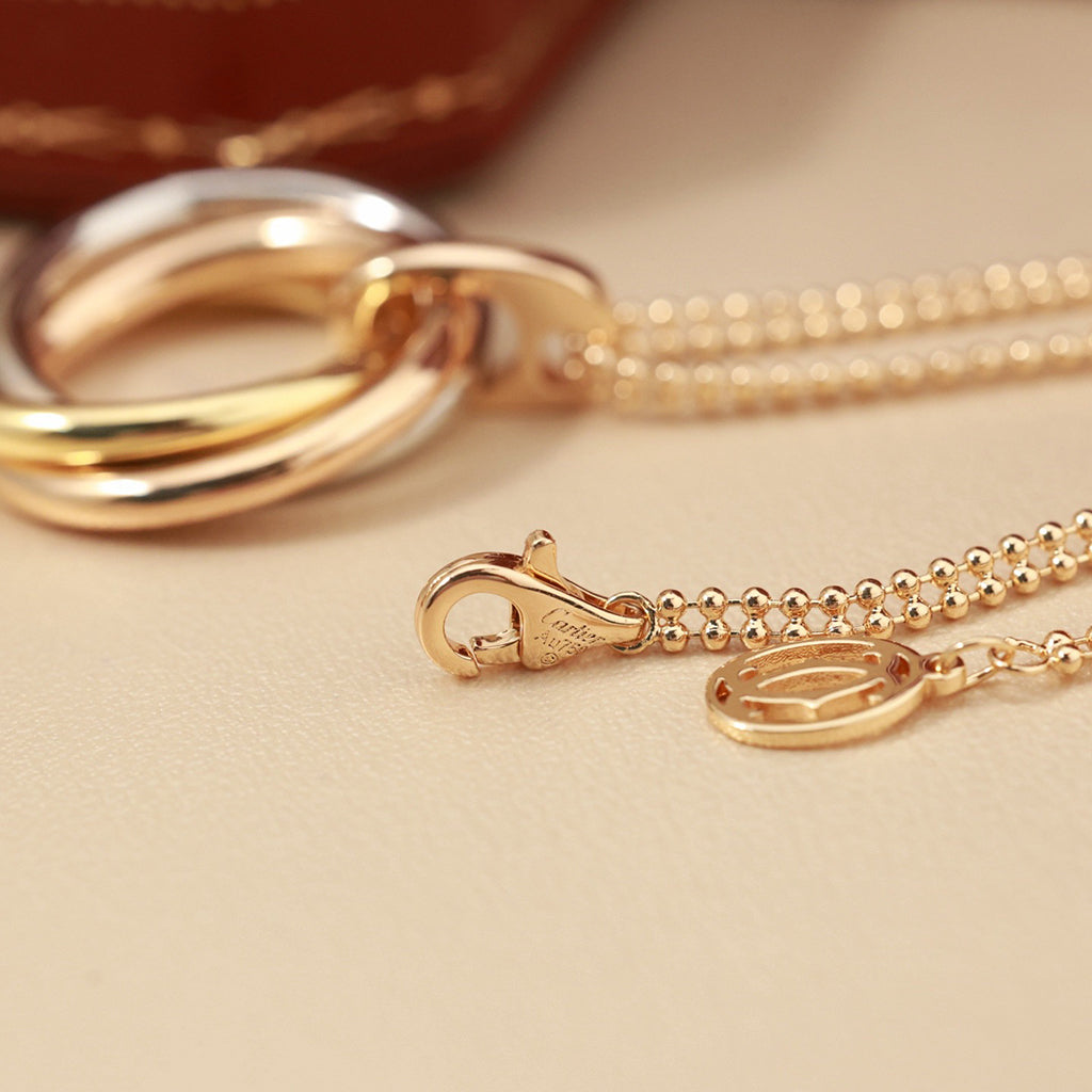 [ElanLuxe Jewelry]TRINITY LARGE NECKLACE