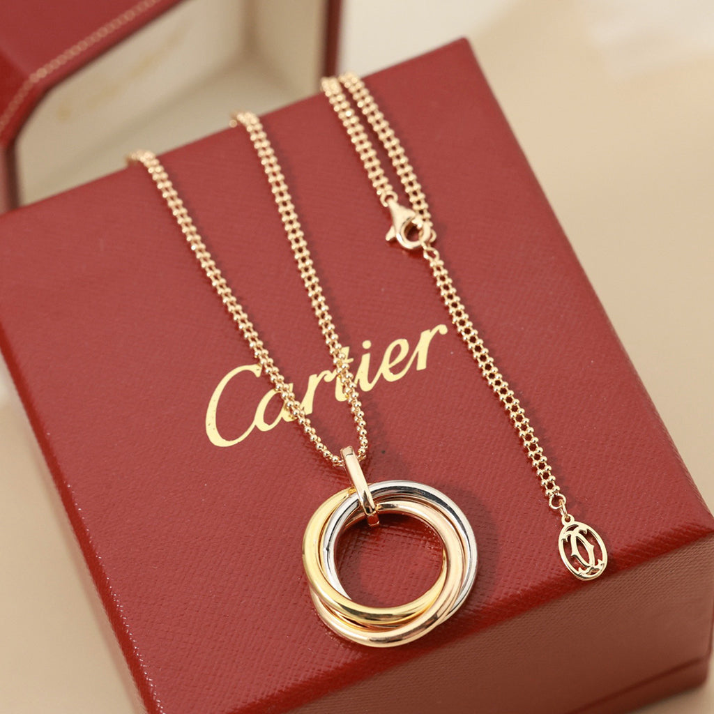 [ElanLuxe Jewelry]TRINITY LARGE NECKLACE