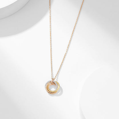 [ElanLuxe Jewelry]TRINITY SMALL NECKLACE