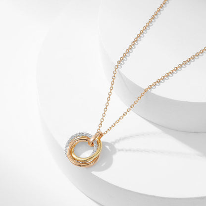 [ElanLuxe Jewelry]TRINITY SMALL NECKLACE