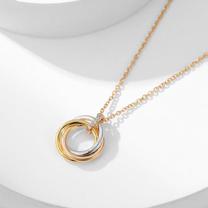 [ElanLuxe Jewelry]TRINITY SMALL NECKLACE