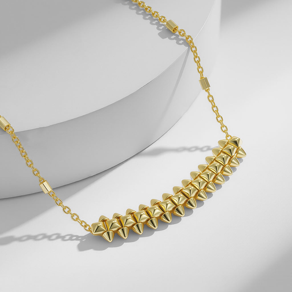 [ElanLuxe Jewelry]CLASH  SMALL NECKLACE