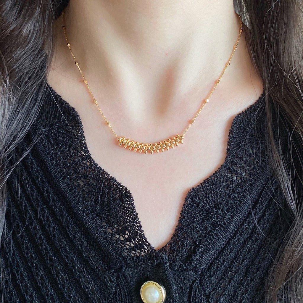 [ElanLuxe Jewelry]CLASH  MEDIUM NECKLACE