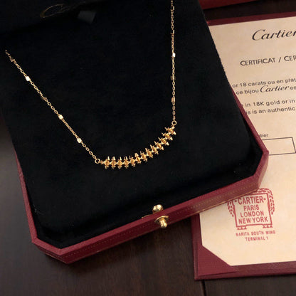 [ElanLuxe Jewelry]CLASH  MEDIUM NECKLACE