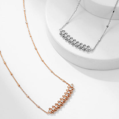 [ElanLuxe Jewelry]CLASH  MEDIUM DIAMOND NECKLACE