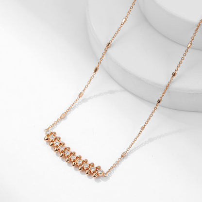 [ElanLuxe Jewelry]CLASH  MEDIUM DIAMOND NECKLACE