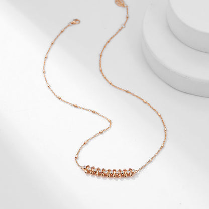 [ElanLuxe Jewelry]CLASH  MEDIUM DIAMOND NECKLACE
