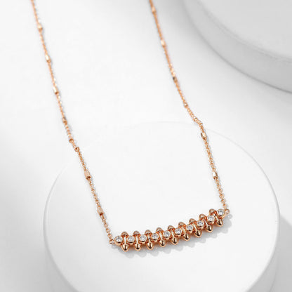 [ElanLuxe Jewelry]CLASH  MEDIUM DIAMOND NECKLACE
