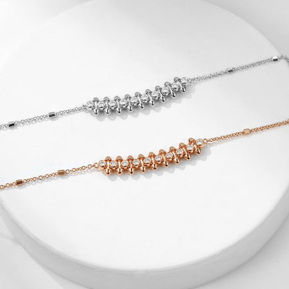 [ElanLuxe Jewelry]CLASH  MEDIUM DIAMOND NECKLACE